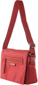 Longchamp Le Pliage Neo Nylon Crossbody Bag in Red