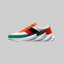orange-and-green-shoes
