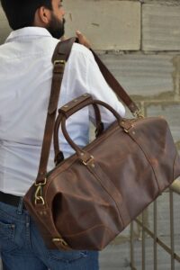 Leather-Duffle-Bag