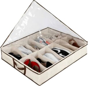 Under-Bed-Shoe-Organizer