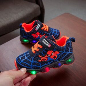 spiderman-light-up-shoes