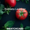 tomato _leather_swatchcard