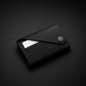 Mango Leather – Unisex Wallet black